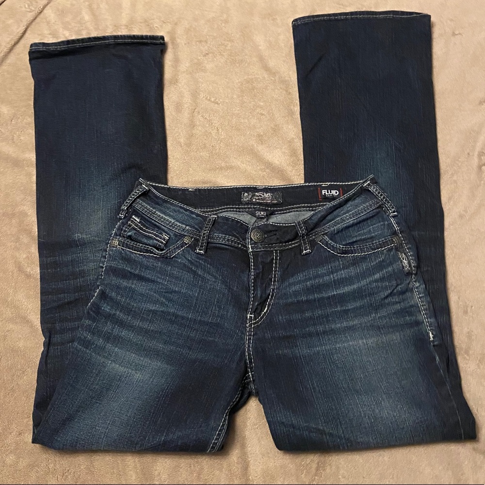 Women’s Silver bootcut jeans